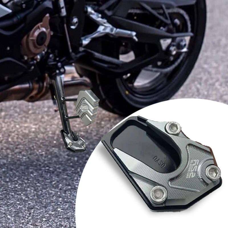 Universal Motorcycle Side Stand Enlargement Pad - Halri