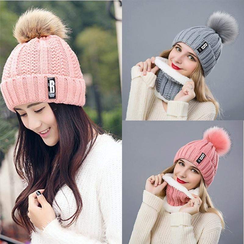 Warm Cozy Knit Winter Beanie Caps - Halri
