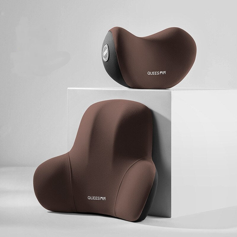 Comfortable Car Neck Pillow with Memory Foam Support
