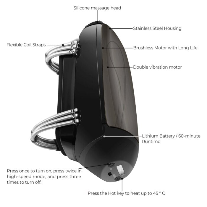 Portable Heat Massage Tool for Barbers