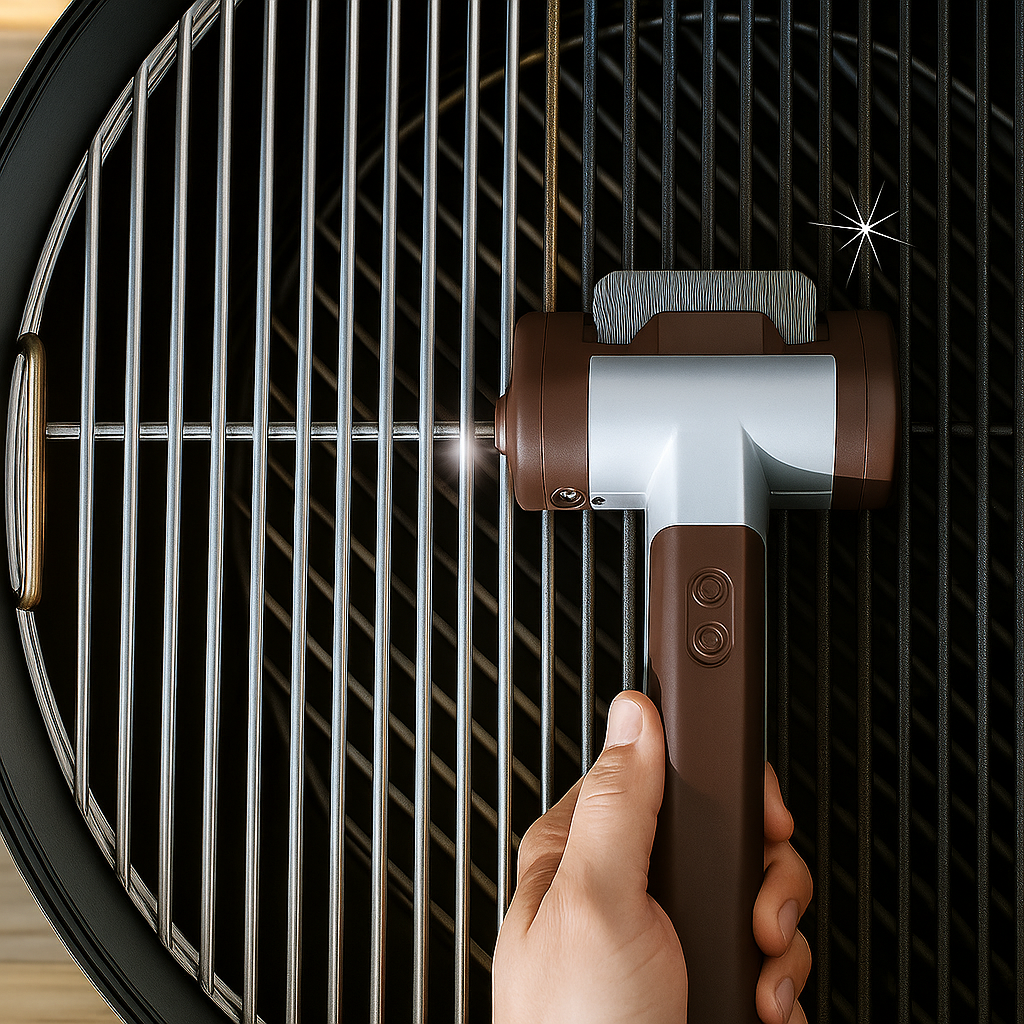 Easy Electric Grill Brush Cleaner
