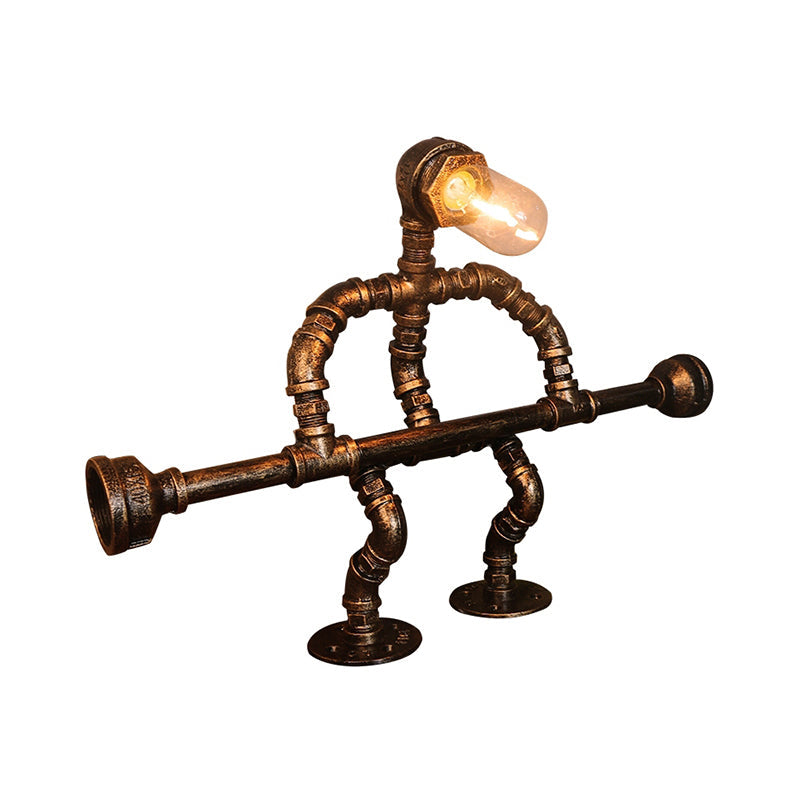 Smart LED Bedside Lamp with Shelf