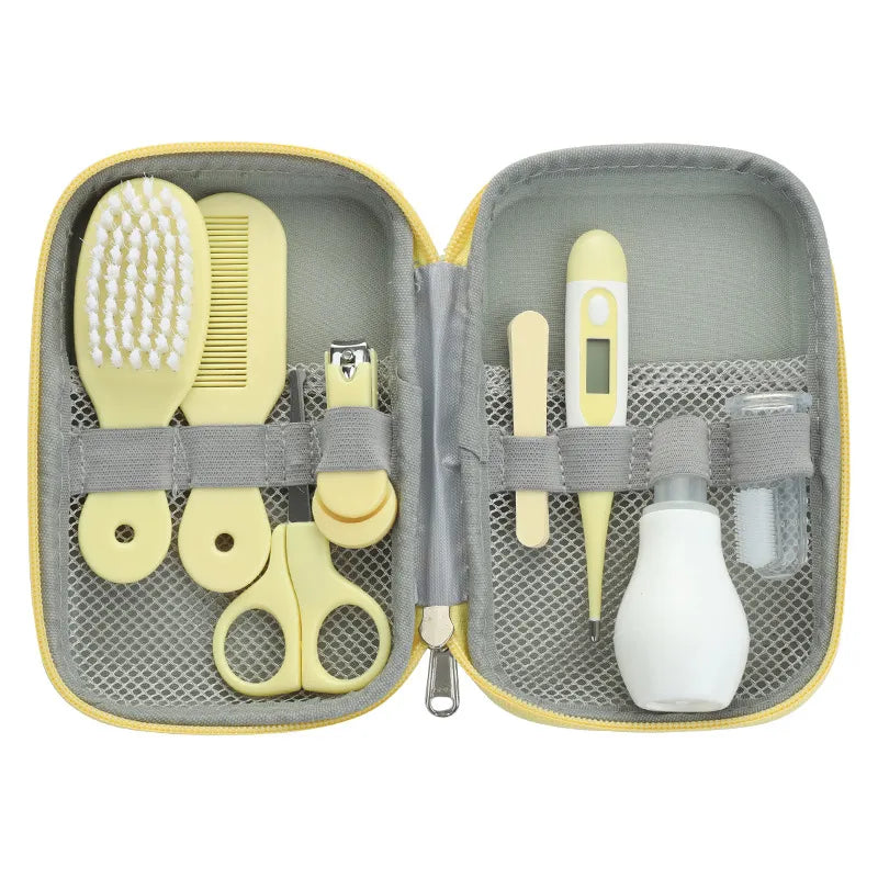 Baby Essentials Kit with Clipper, Thermometer, Brush