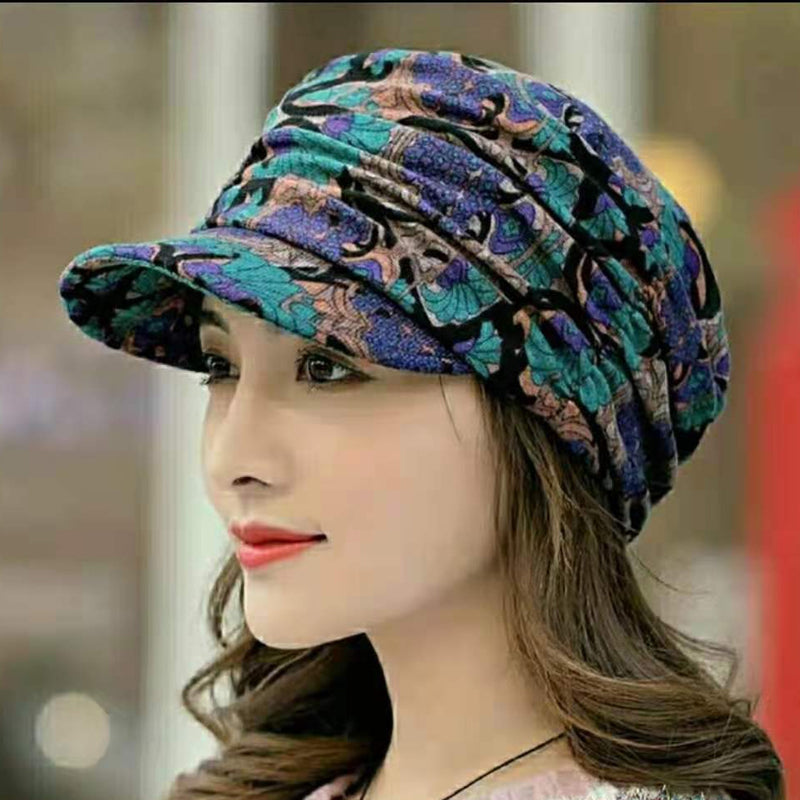 Halri | Cute Flower Folded Baseball Cap