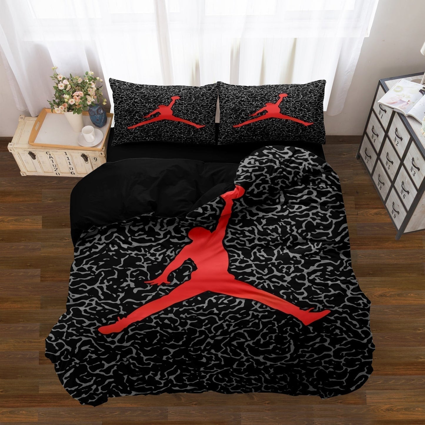 Athletic Basketball Bedding Set - Halri