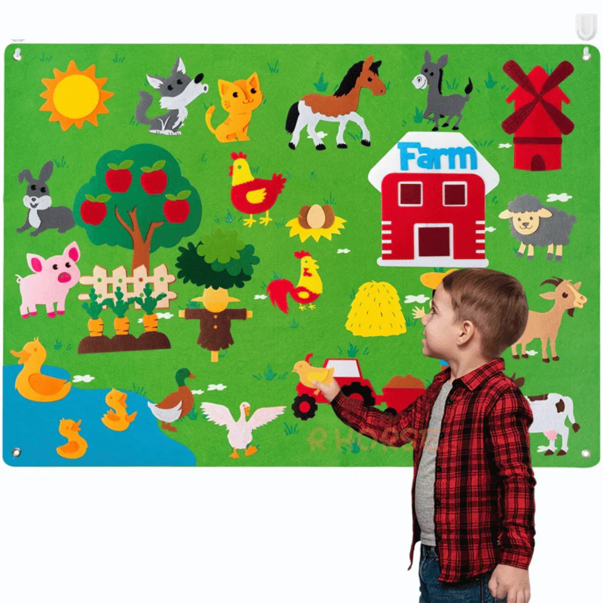 Colorful Felt Story Board