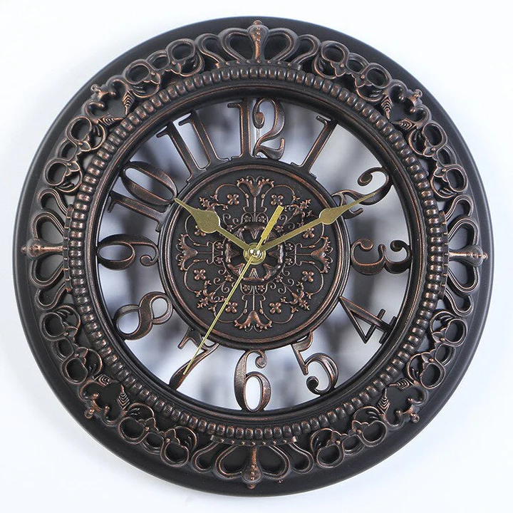 Classic Vintage Wooden Wall Clock