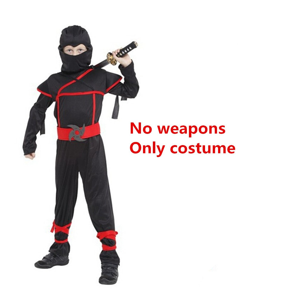 Kids Ninja Halloween Outfit Set