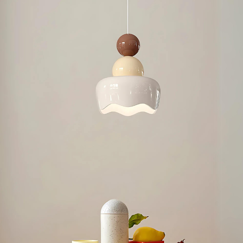 Cozy Hanging Lamp for Bedroom with Soft Glow