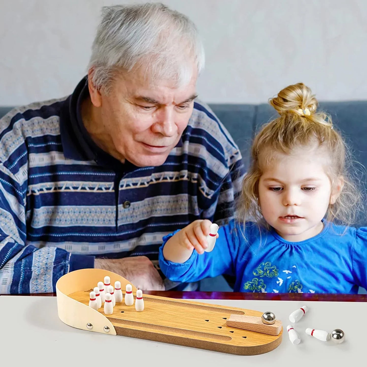 Compact Home Bowling Game Set - Halri
