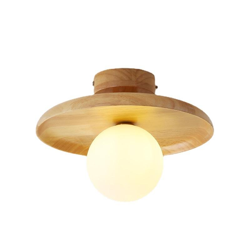 Traditional Japanese LED Ceiling Light - Halri
