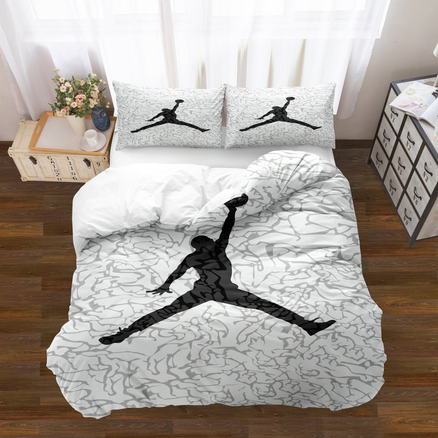 Athletic Basketball Bedding Comforter Set