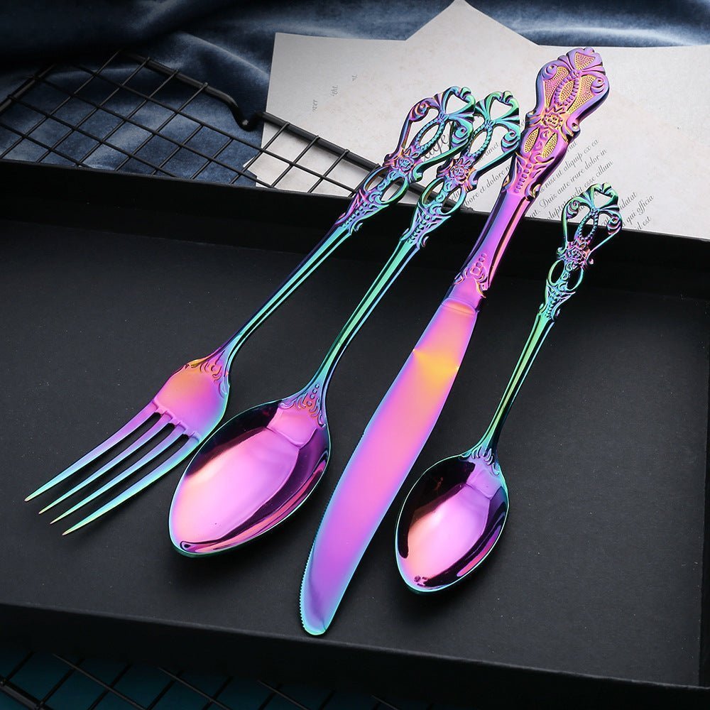 Premium Stainless Steel Silverware Set for Home Use