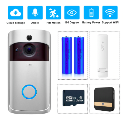 Wireless Home Doorbell Video Camera