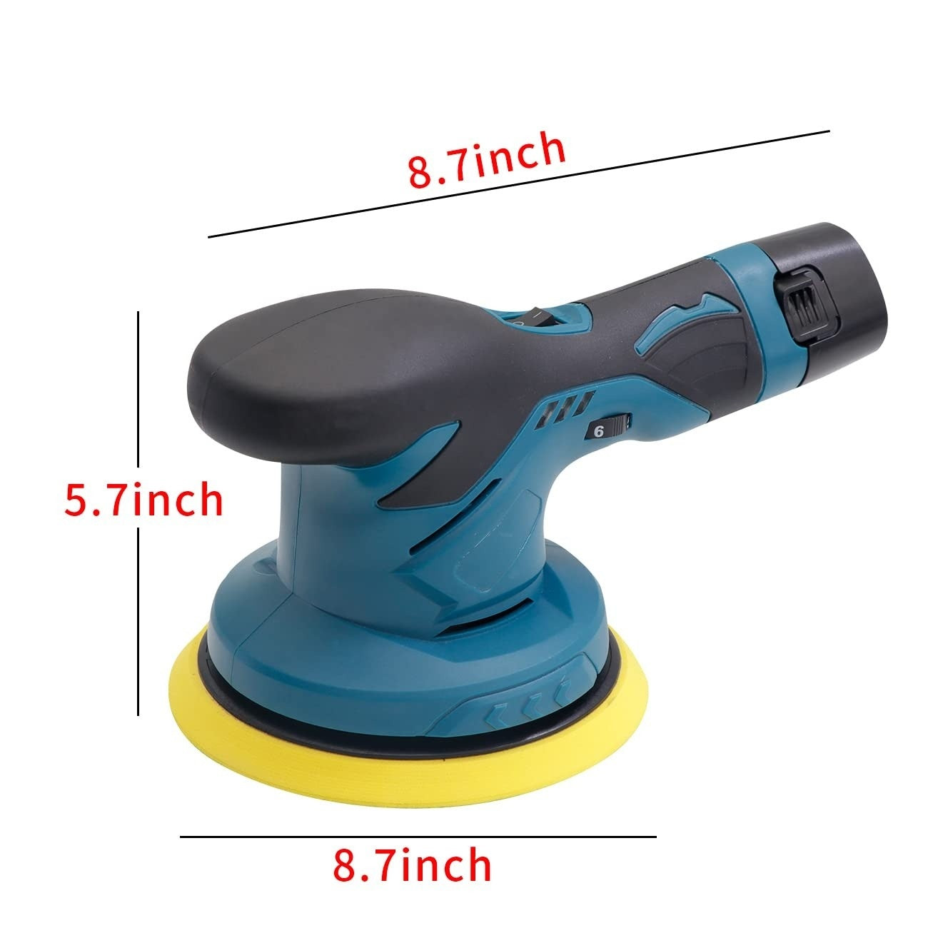 Cordless Car Buffer Polisher – Portable Car Polishing Machine for Scratch Removal & Shine Restoration