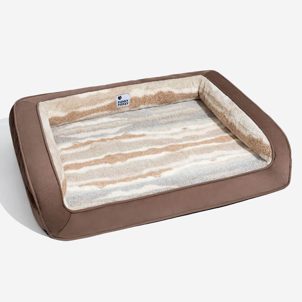 Comfortable Pet Sofa with Soft Wool Cushion