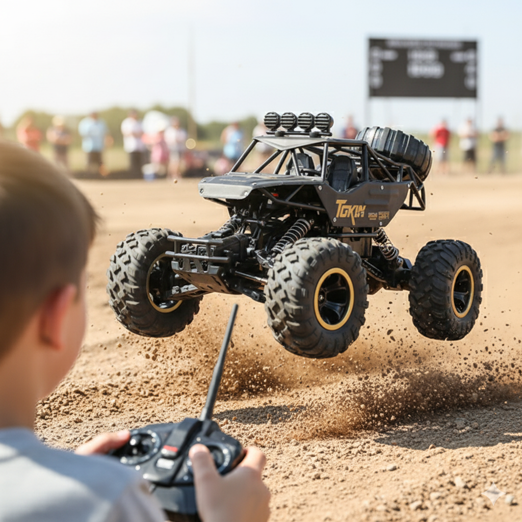 Big 4x4 Remote Control Off Road Toy Truck