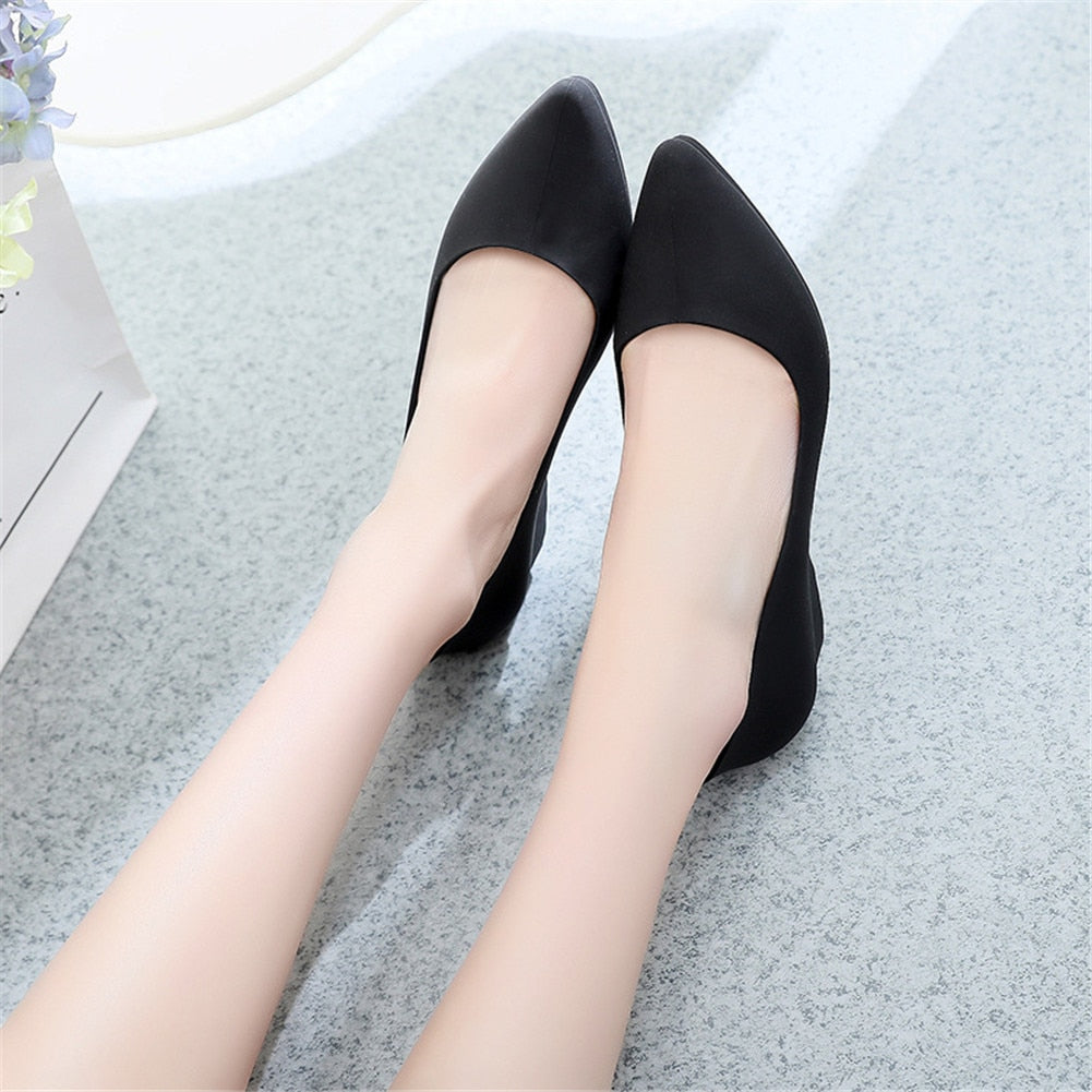 Comfortable Summer Water Resistant Slip On Heels - Halri