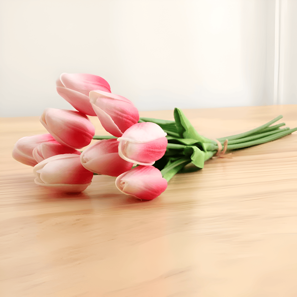 Beautiful Artificial Tulip Flower Arrangements 6 Pack