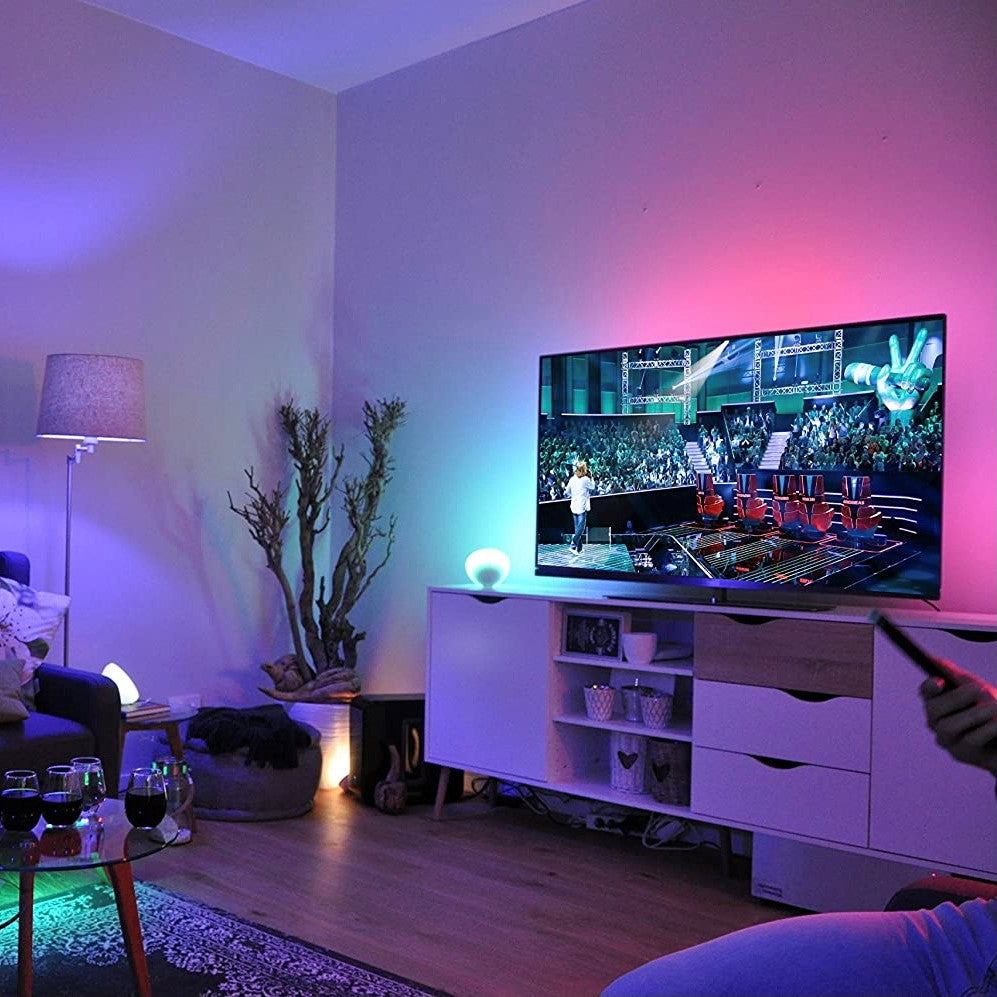 RGB LED Tape Light Waterproof Dimmable Remote Control