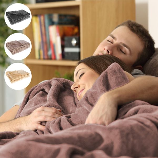 Soft Warm Electric Throw Blanket