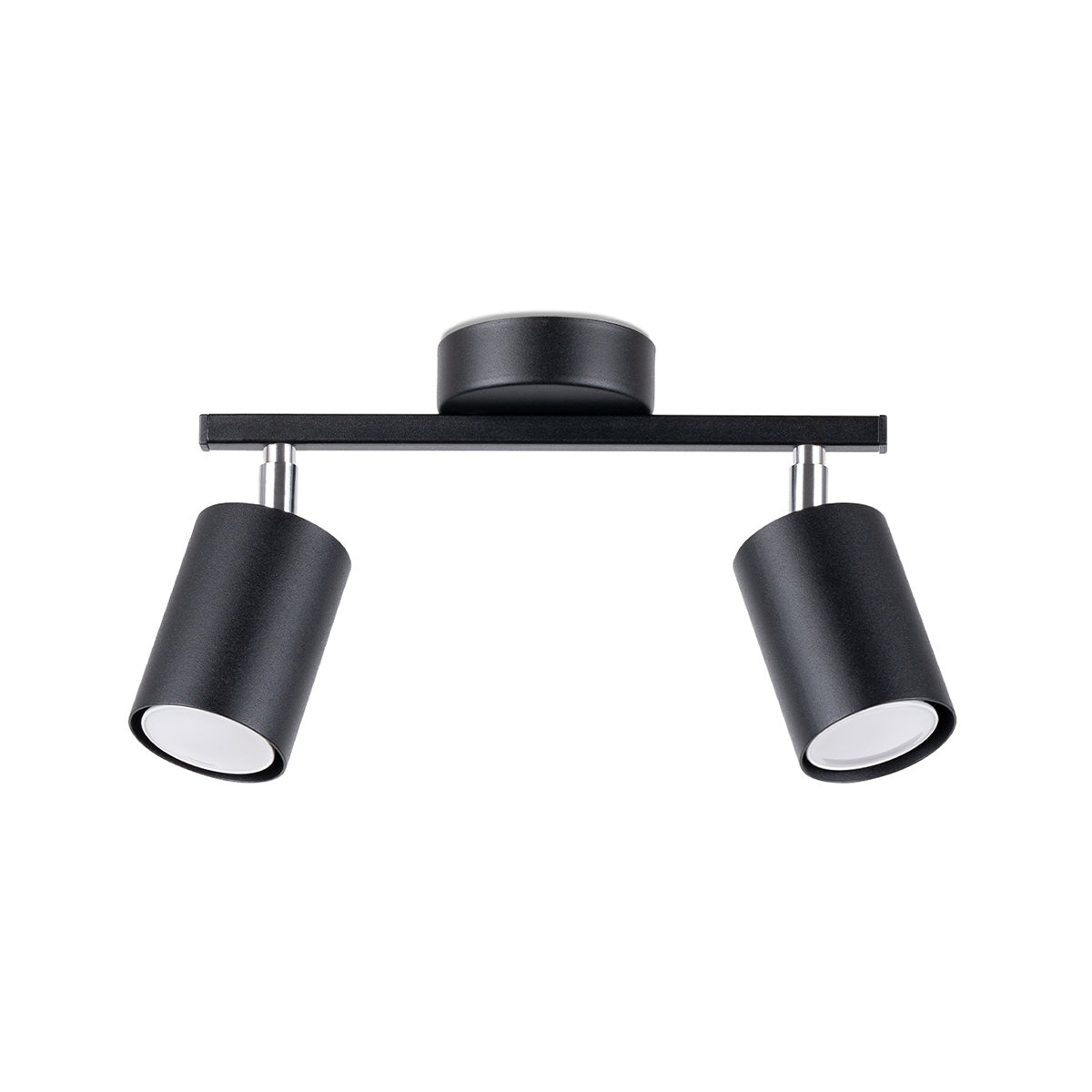 Modern Black Flush Mount Ceiling Light Fixture โ Minimalist Design, LED Compatible, Ideal for Living Room and Bedroom 5