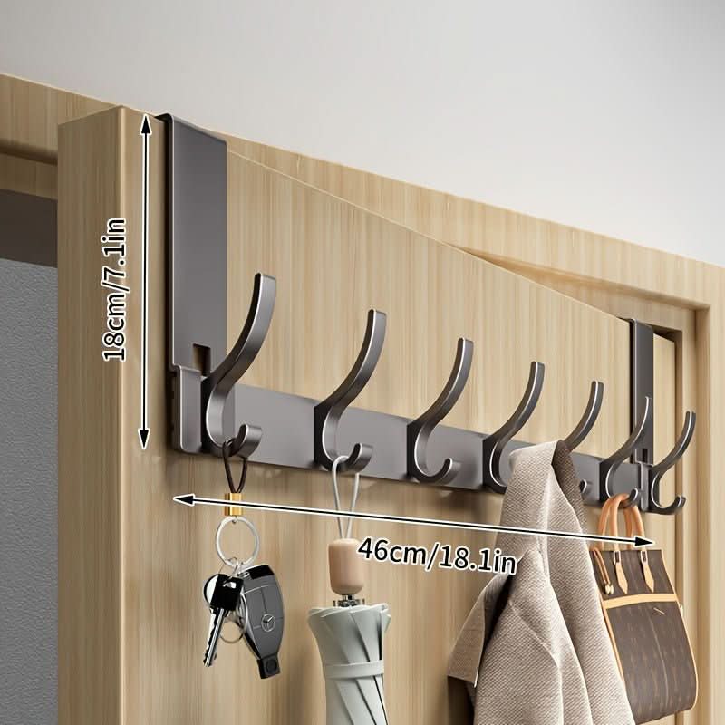 Slim Aluminium Door Hooks for Modern Storage