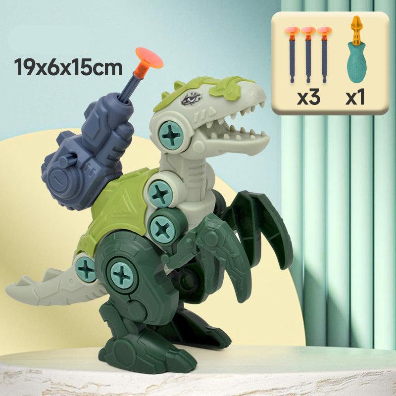 Fun Dino Construction Play Set with Blaster
