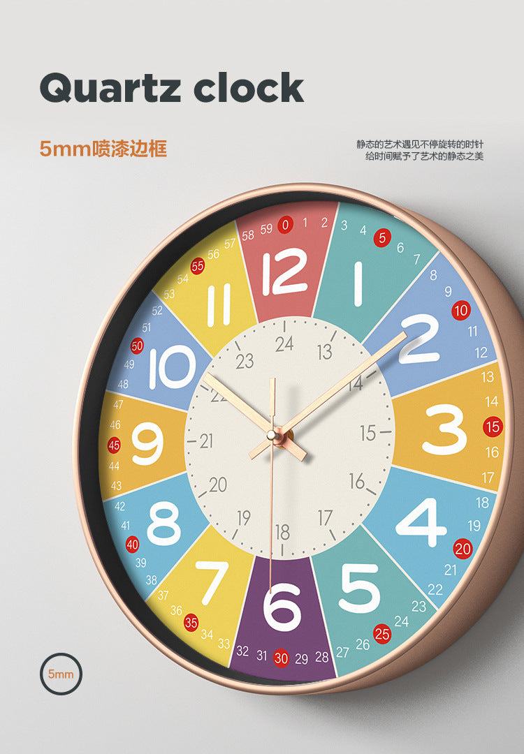 Quiet Kids' Bedroom Clock