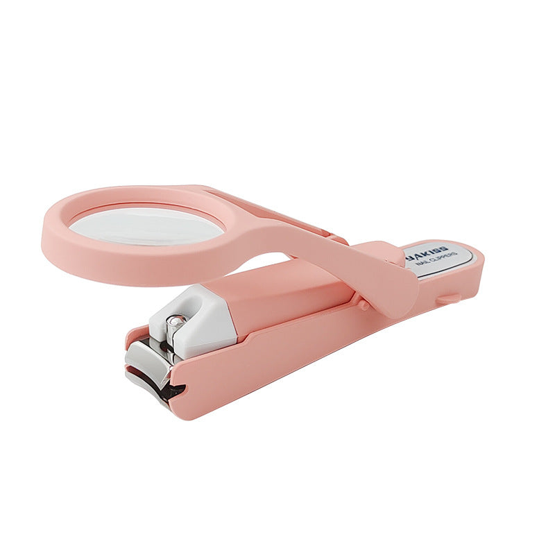 Easy Grip 2X Magnifying Nail Cutter with Sharp Blades