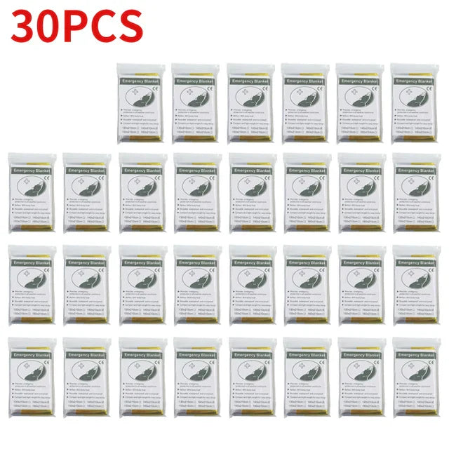 Warm Survival Blanket for Emergency Use