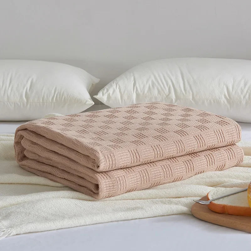 Soft Cotton Throw Blanket