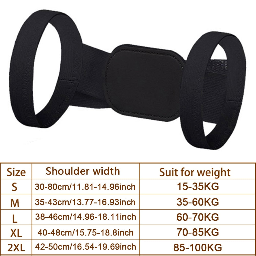 Comfortable Back Support Adjustable Posture Correction Belt