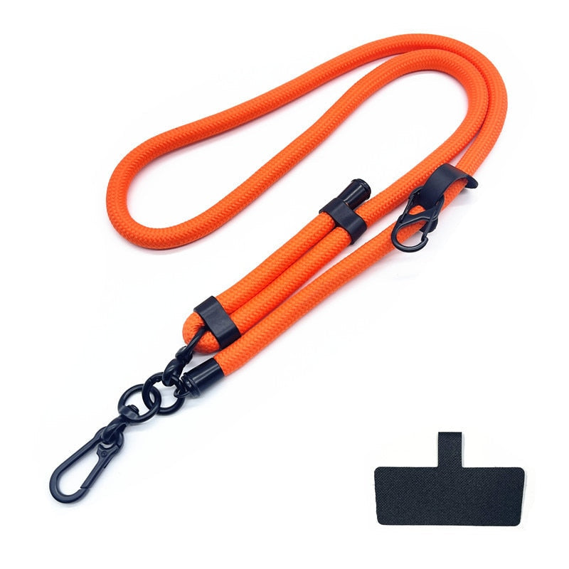 Flexible Phone Wrist Strap with Adjustable Neck Holder