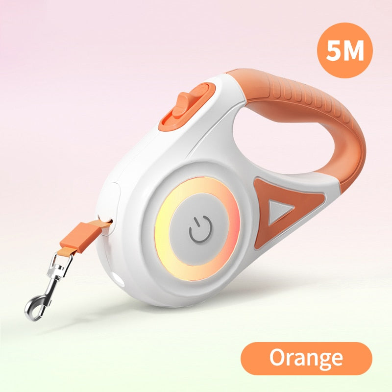 Easy Walk Retractable LED Pet Leash - Halri