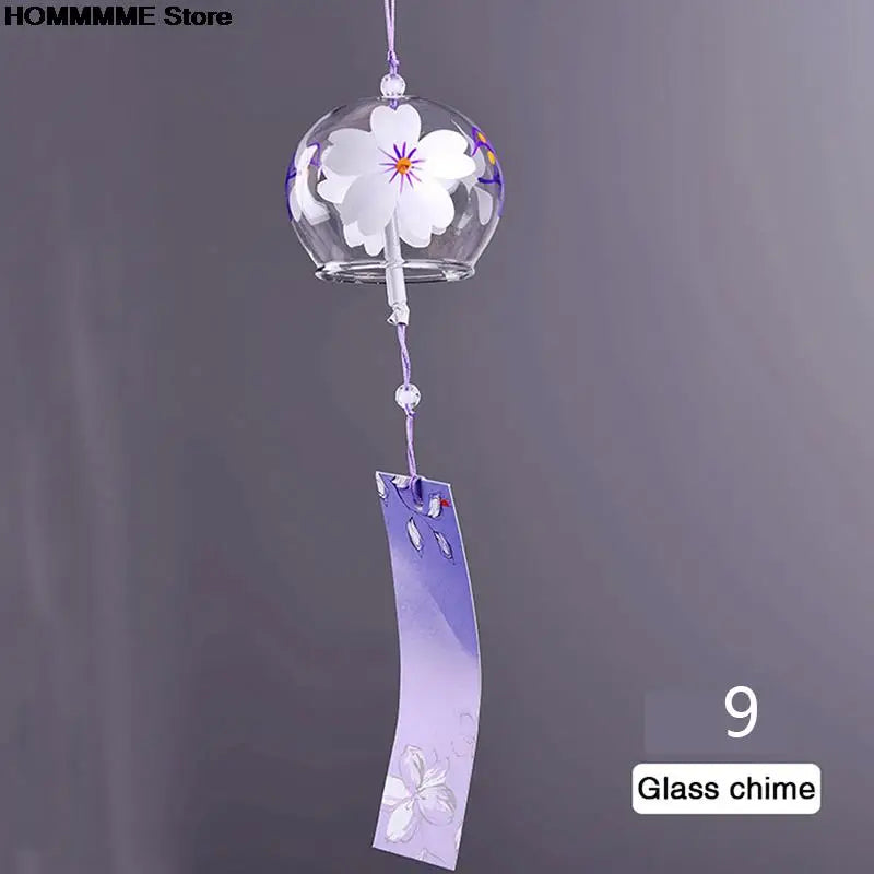 Beautiful Handmade Glass Wind Chime Pendant