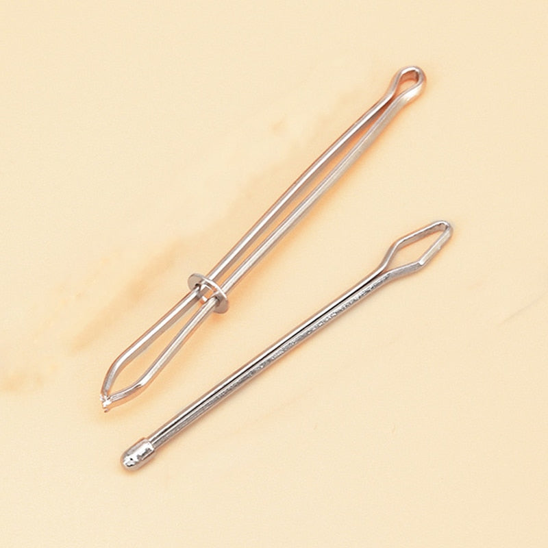 Easy Use 2 Pack Threader Tweezers Set