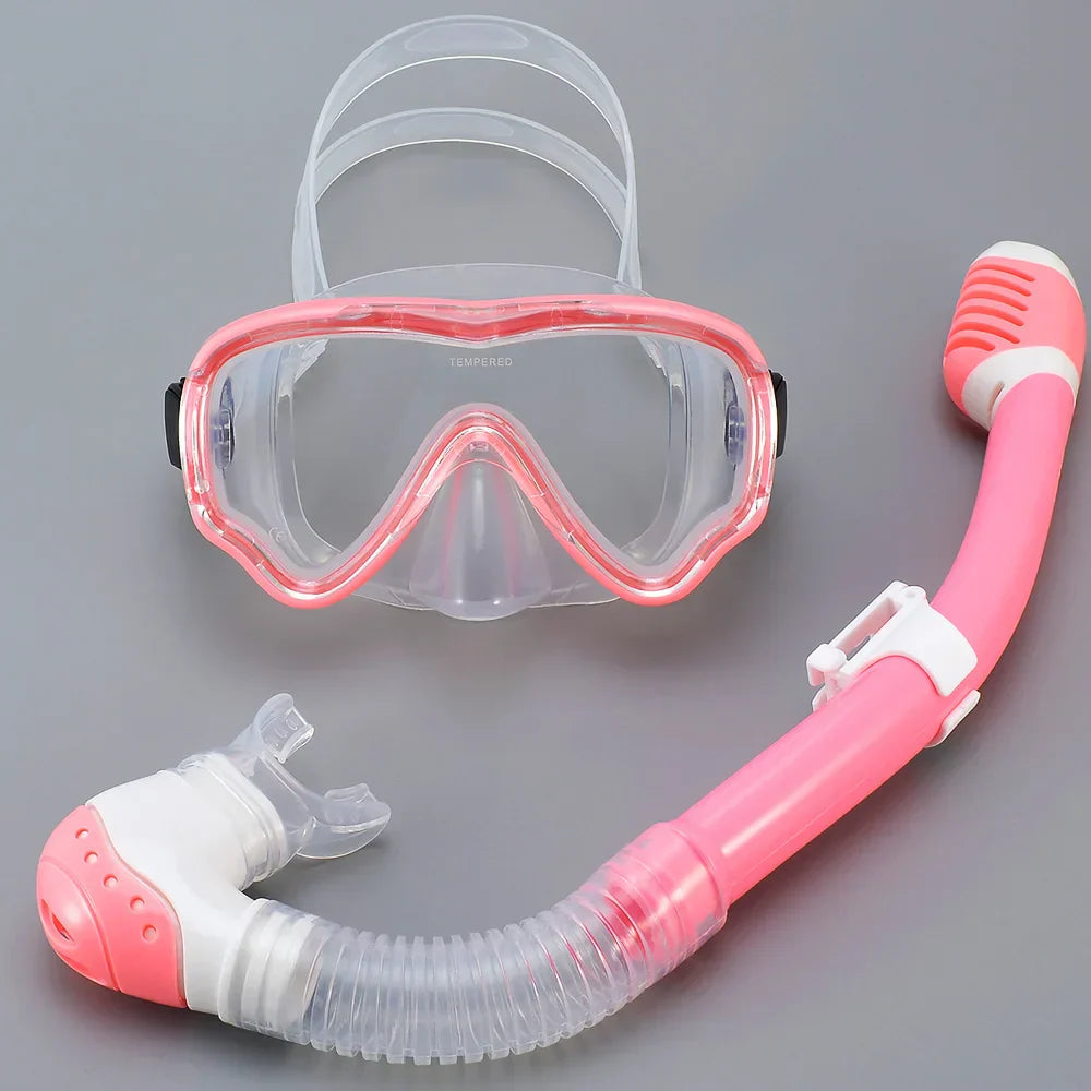 Youth Diving Mask Snorkel Set for Kids Ages 7-15