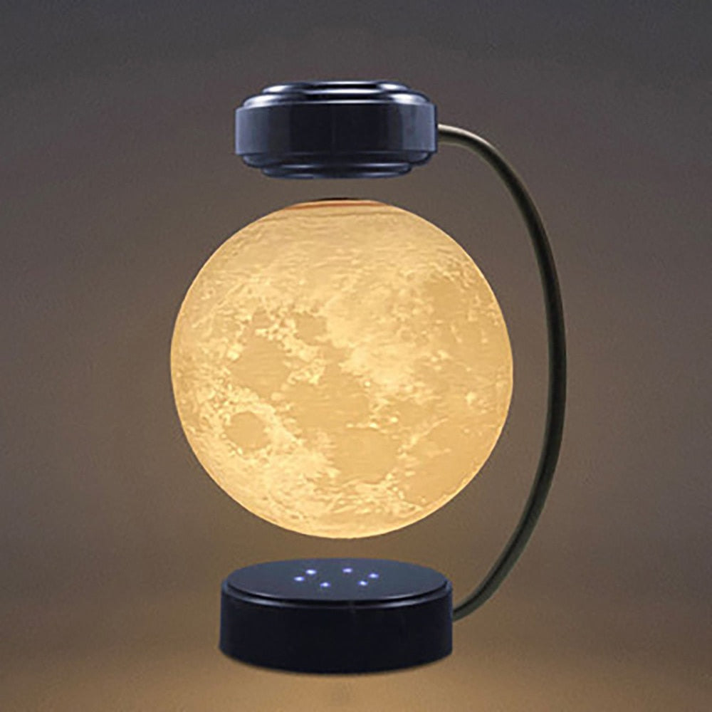 Floating Glow LED Moon Table Lamp