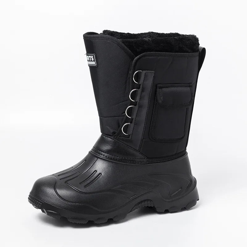 Insulated Waterproof Winter Boots for Men