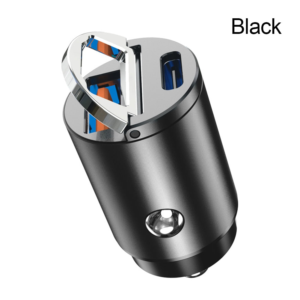Compact Quick Universal Car Phone Charger - Halri