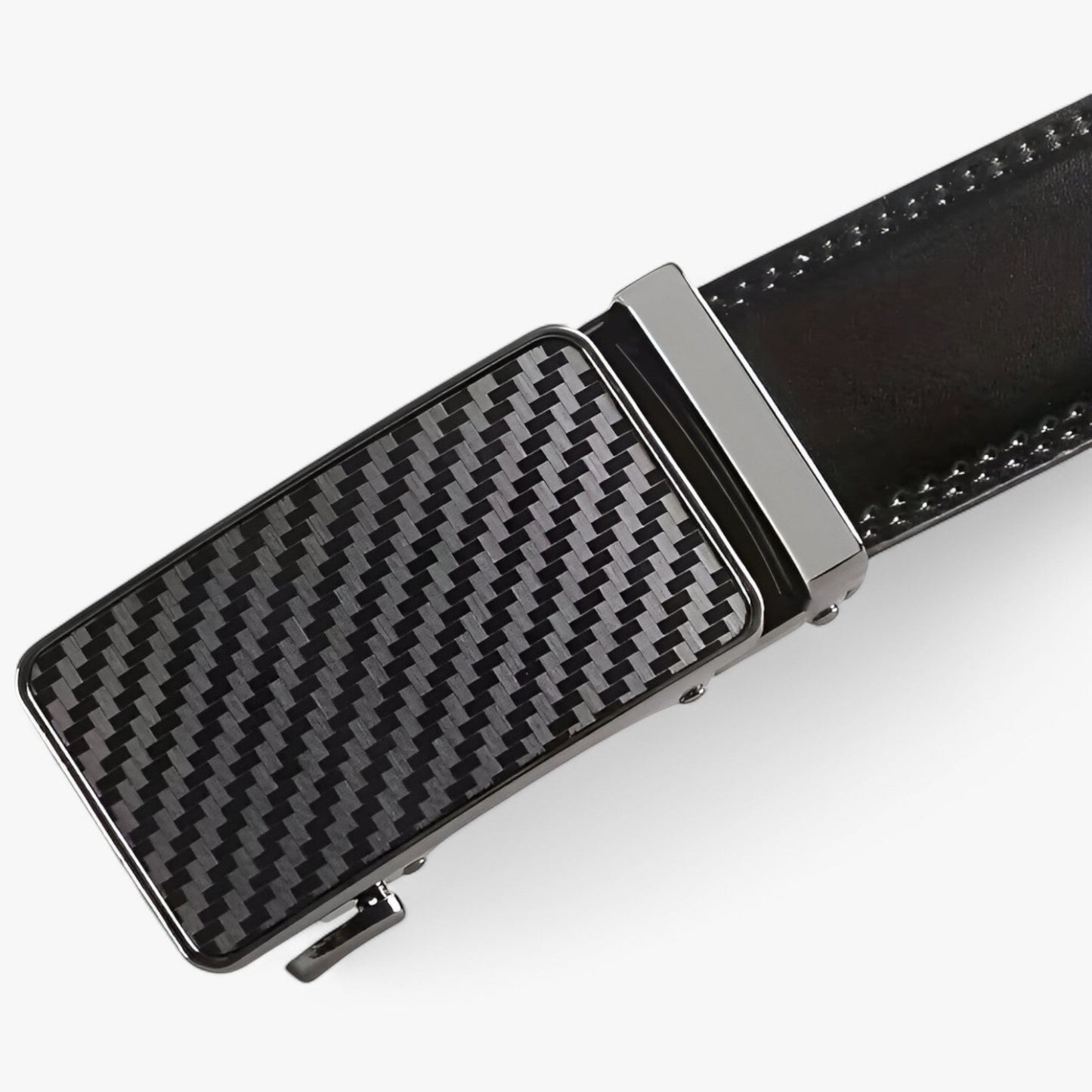 High-Quality Leather Belt with Automatic Loop โ Versatile for Casual and Formal Wear-6