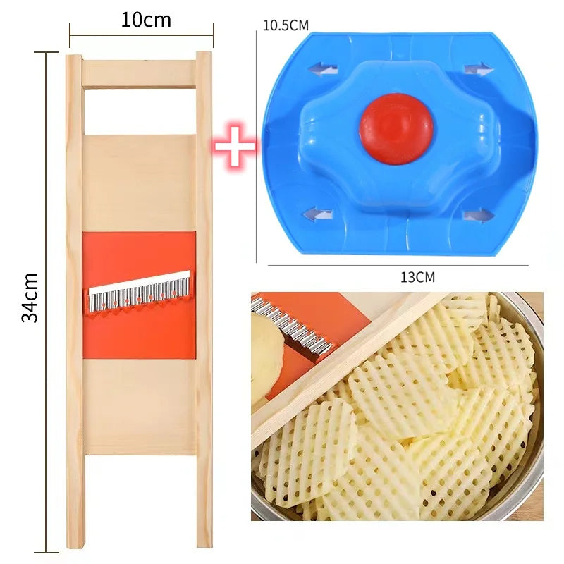 Easy Grip Stainless Steel French Fry Cutter