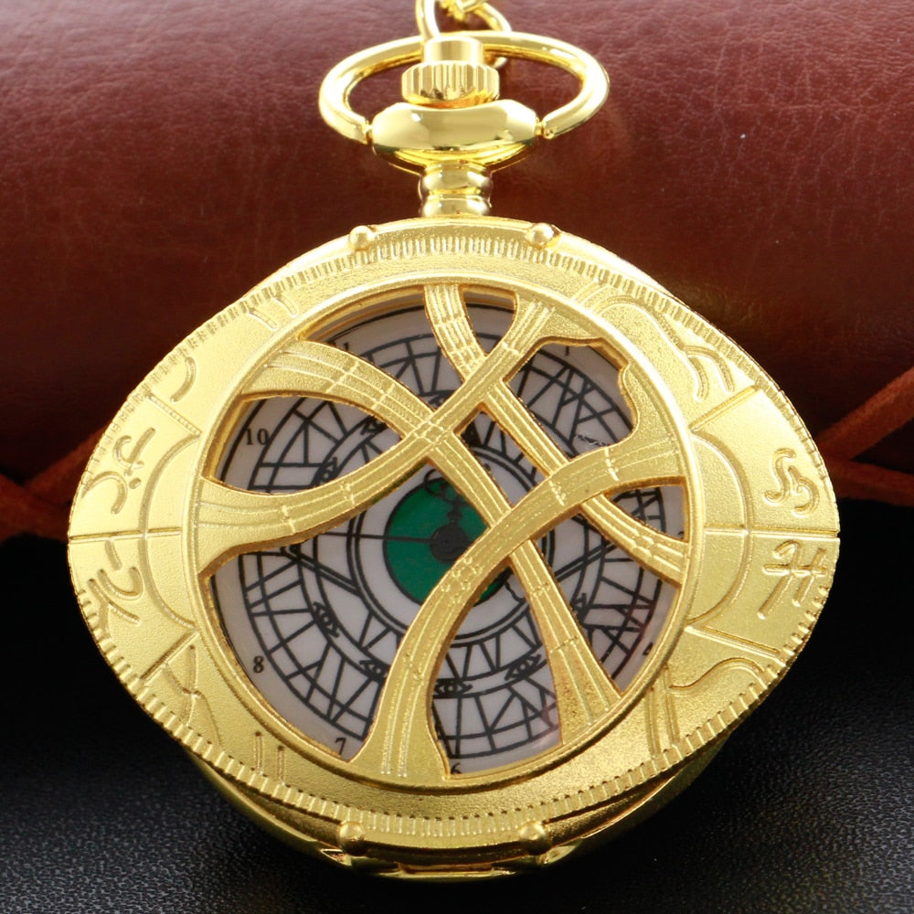 Vintage Style Steampunk Pocket Watch Pendant