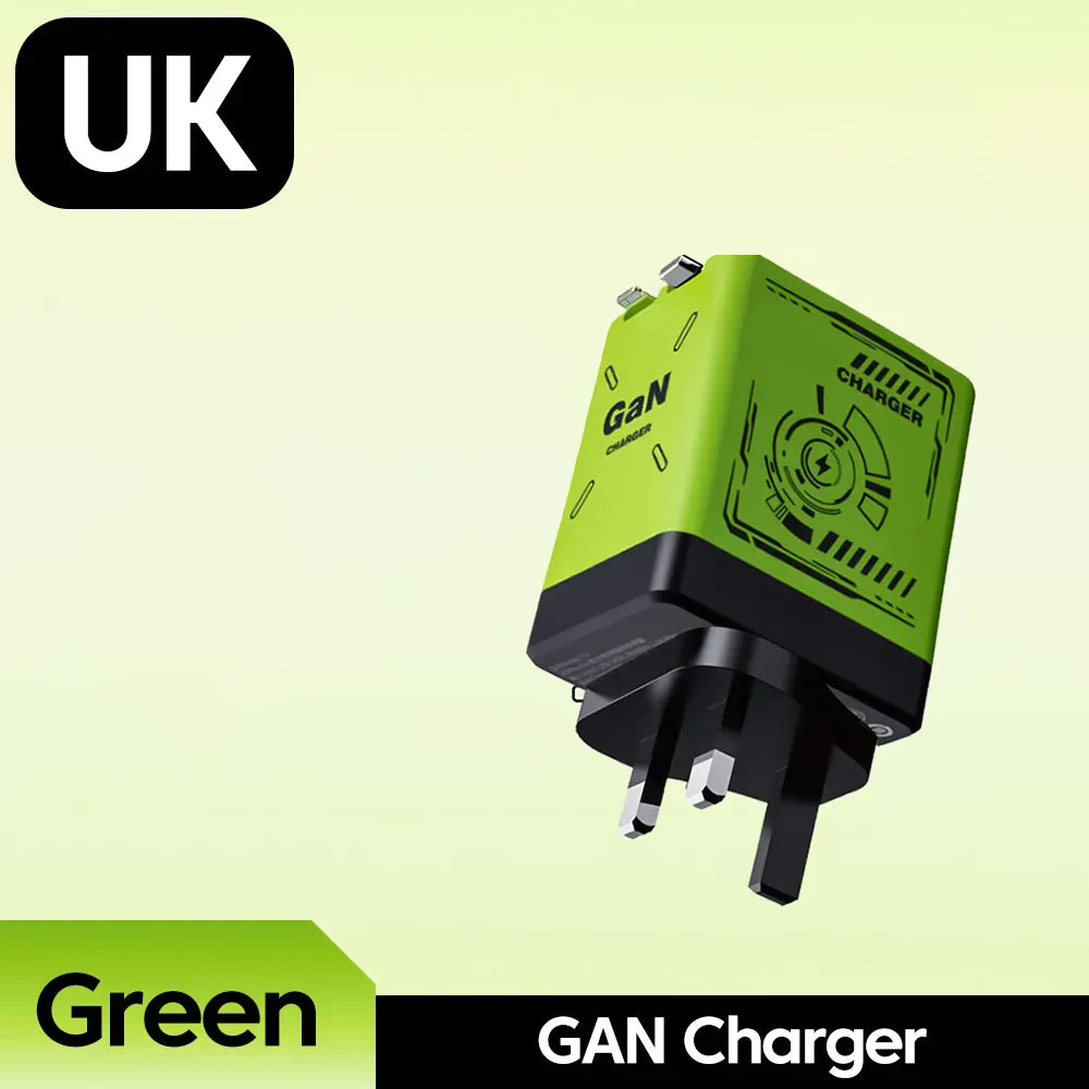 Quick 120W Portable Retractable Charger