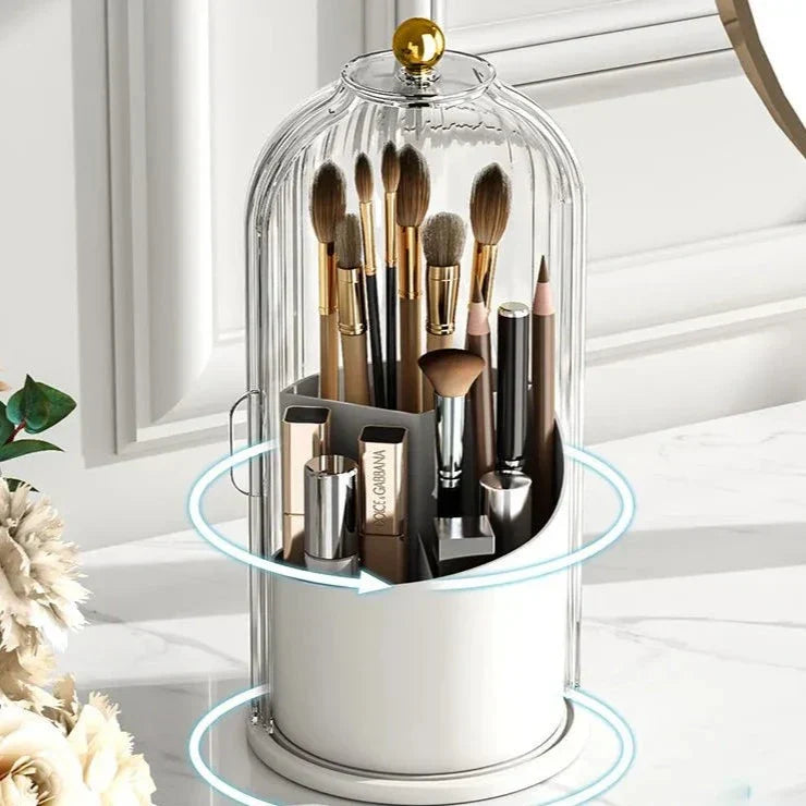 Premium Acrylic Makeup Storage with 360 Spin