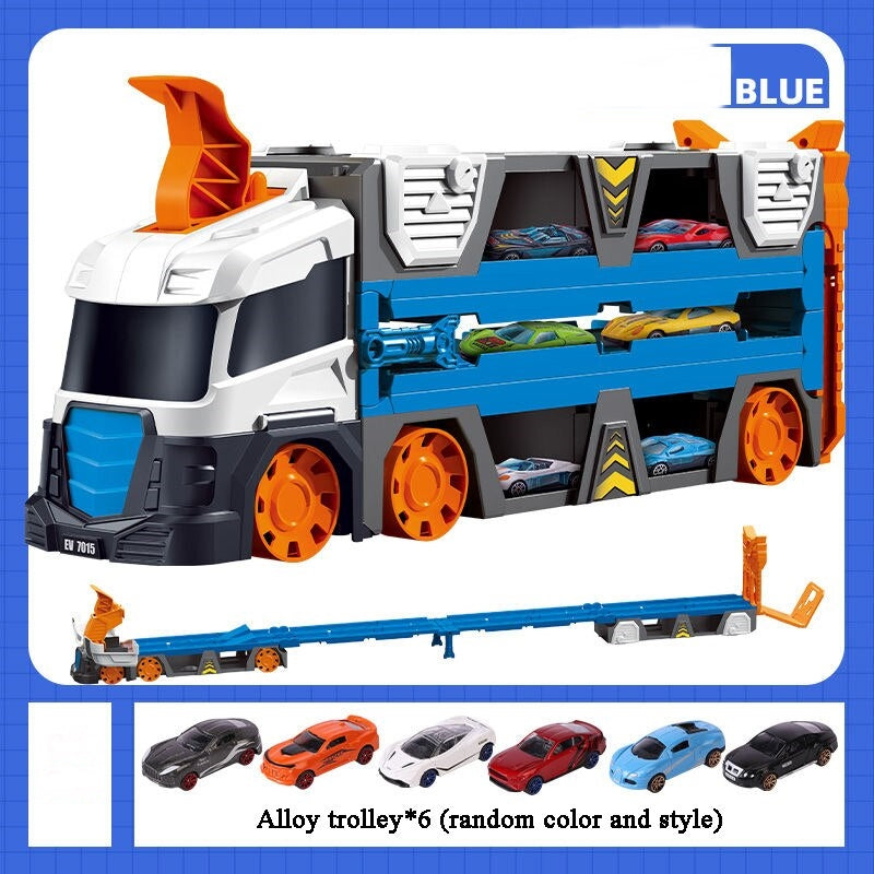 Large Collapsible Car Launching Racing Track