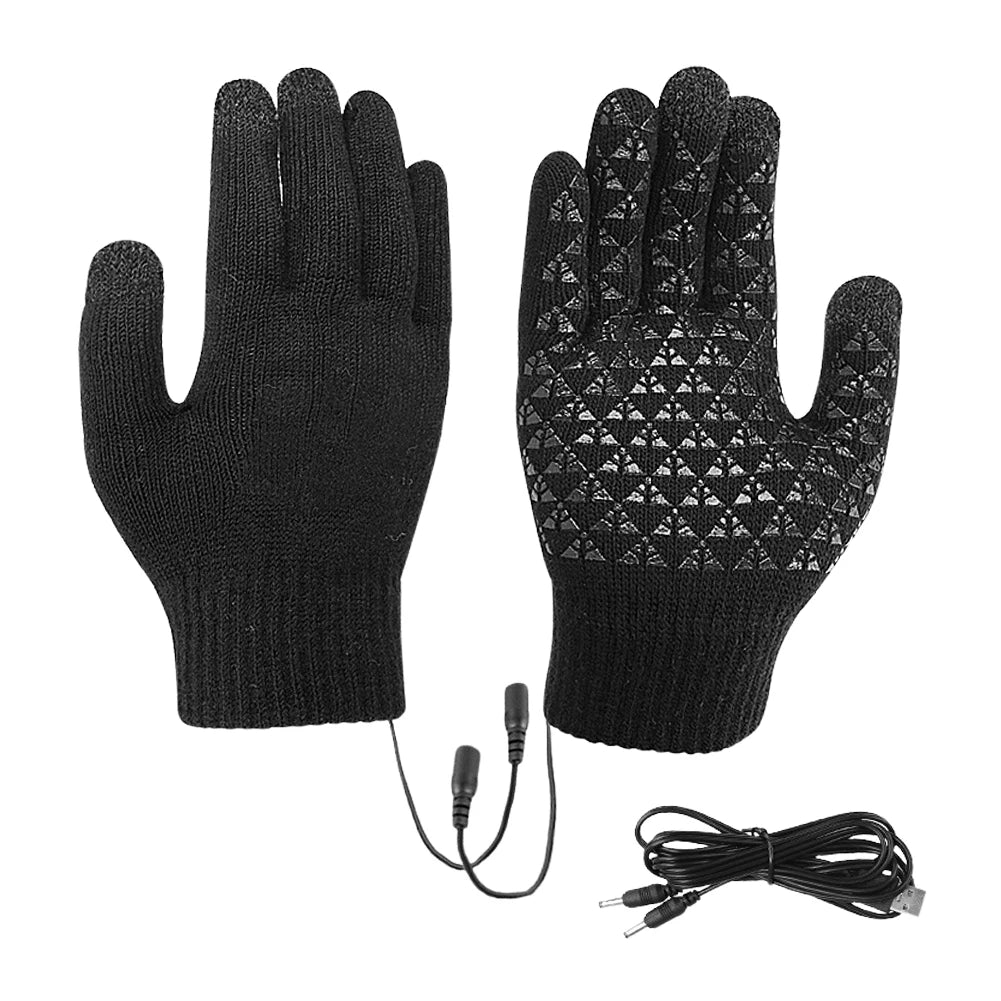 Warm Waterproof Heated Cycling Gloves