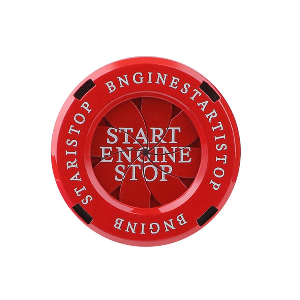 Aluminum Car Engine Start Button Cover - Halri