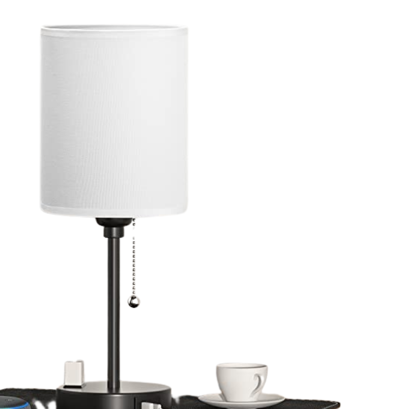 Stylish Desk Lamp with USB Ports and Color Choices